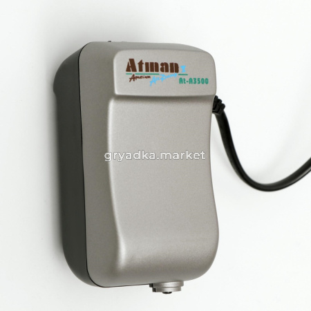 Компрессор Atman AT-A3500 для аквариумов до 120 литров, 120 л-ч, регулируемый