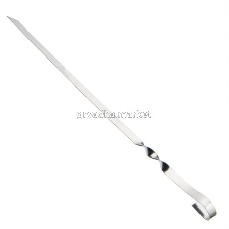 Шампур плоский 600х10х1,5мм Нерж.-100
