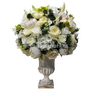 композиция из иск.цветов КВВ003