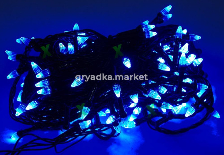 Гирлянда 80 ламп синий BP-10-5