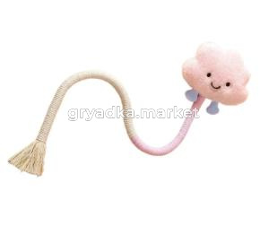 Игрушка дразнилка Облачко на веревочке 50см/Китай