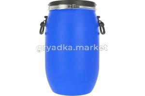 Бочка-бак  30л синяя круглая dгорл.25,3см 