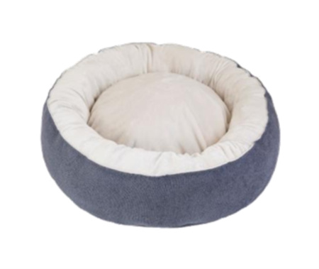 Лежанка круглая 57*57*21см Бублик цвет в ассорт.1-1