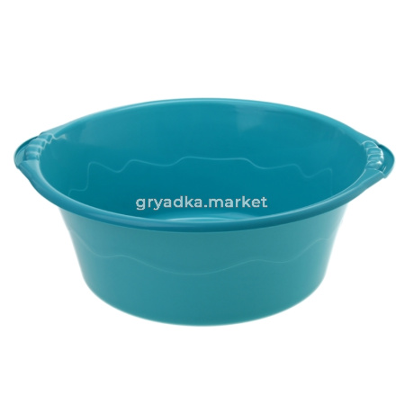 Таз 18л круглый особо прочный в ассортименте-10 Радиан