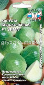 Капуста б-к Зима F1 поздн (Седек)