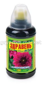 ЖКУ д-садовых цветов 0,5л Здравень Аква 1-12 ВХ