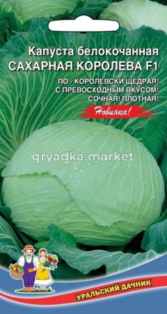 Капуста б-к Сахарная Королева F1 (УД) Новинка!!! ЧСС