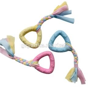 Игрушка резин Треугольник 18*7,8*1см термопластичная арт.31019-0159 1/12 ЧД