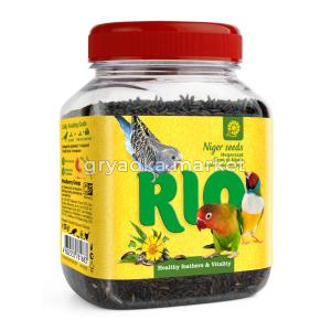 Лакомства дптиц абиссинский нуг 250г банка RIO(1)