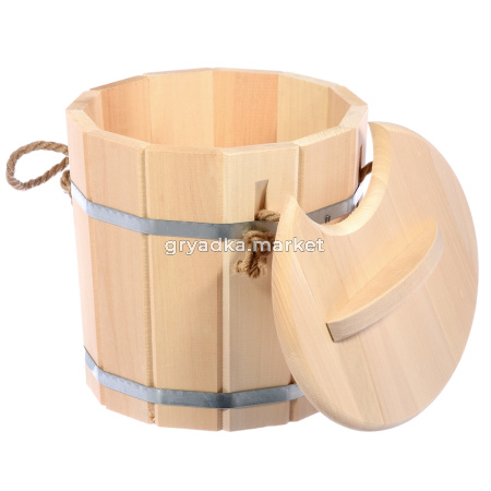 Запарник 9л с крышкой-1 ЛГ