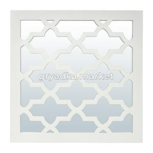 Зеркало Венеция 40х40 см белый