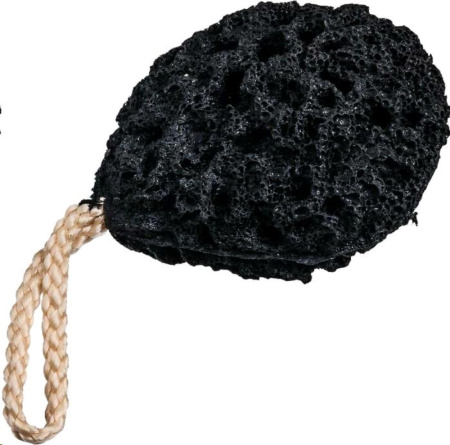 Губка с углем из бамбука 100х80х45-1