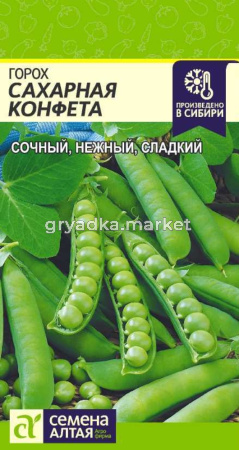 Горох Сахарная конфета 10г. Сем Алт
