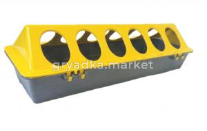 Кормушка универсальная д-птиц  РЯБА лотковая №4 овал.отв. 30см-30!!!К