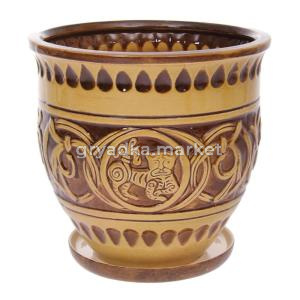 Горшок Венера №2 4л коричневый