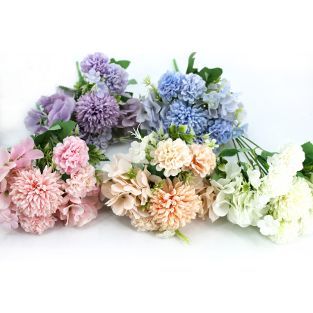 Искусственные цветы Хризантема Н 35 см