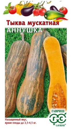 Тыква Аннушка мускатная 1г Ранн (Гавриш) Н23