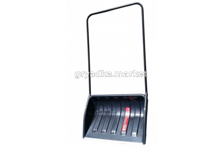 Скрепер 750х550 пласт. с алюм.планк. для уборки снега-1 ИА