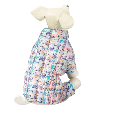 Комбинезон зимний с молнией на спине 