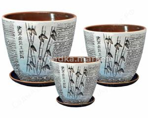 Бутон Музыка ветра бел к-т из 3-х