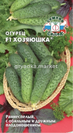 Огурец Хозяюшка F1 (Седек)