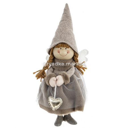 Игрушка набивная Ангел, L15 W15 H31 см