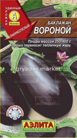 Баклажан Вороной Аэлита