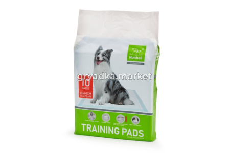 Набор пеленок NUNBELL д/животных гелевые 10шт 60х45см 5слоев 28г арт.2024-1095 Код272754