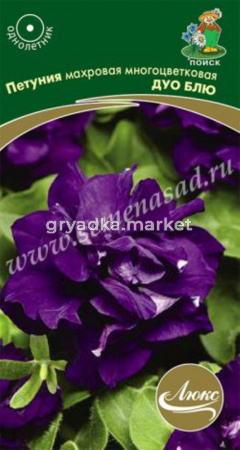 Петуния Дуо Блю 10шт. многоцв.махр. Поиск