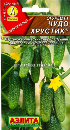 Огурец Чудо Хрустик F1 10шт Парт Ранн (Аэлита)