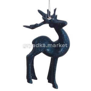 Декор подвесной Олень, L9 W7,5 H13,5 см