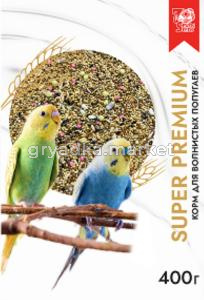 Корм д-попугаев волнистых 400г SUPERPREMIUM SEVEN SEEDS (Семь семян)-12