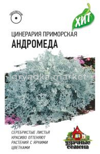 Цинерария Андромеда приморская 0,1г Гавриш (металлиз)