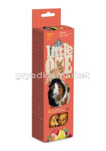 Little One Палочки для морских свинок, кроликов и шиншилл с фруктами, коробка 2х60г