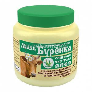 Мазь д-доения БУРЕНКА с экстрактом алоэ 200г-2года-30-КП