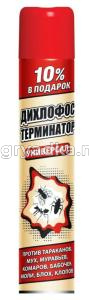 Дихлофос (180см3) Терминатор (от летающ. и ползающ.) -24 Бел