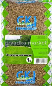 Газон Засухоустойчивая травосмесь  1кг-10 Гринкипер