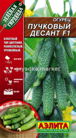 Огурец Пучковый десант 10шт Парт Ранн (Аэлита)