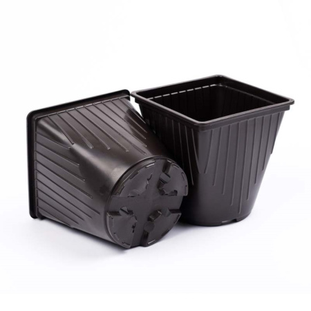 Горшок для рассады V-1,5л. 13х13х13 квадрат-формованный-100 АмТ