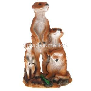 Семья суррикатов H 37 см