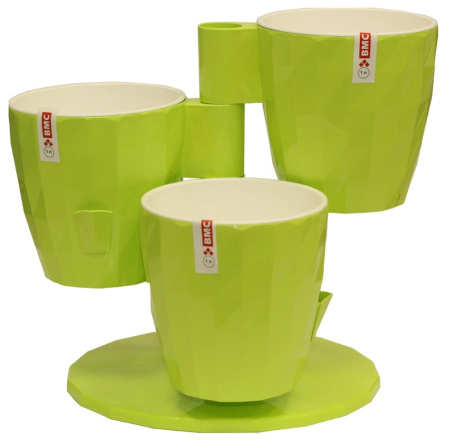 Каскад 3 цв.горшка  с подст. 