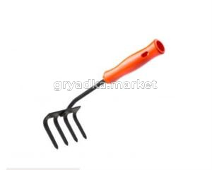 Грабли витые 4-зубые с ручк.-20 Ар
