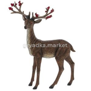 Фигурка декоративная Олень, L25 W8,5 H35 см