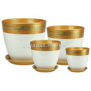 Бутон ВАЛЕНСИЯ к-т из 4-х бронза