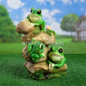 Лягушата на камнях L26 W19 H36 см