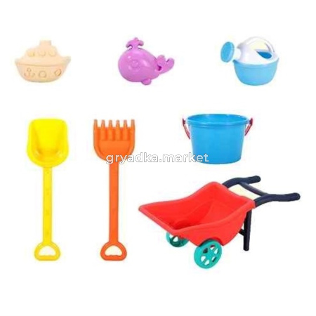 Набор в песочницу Летняя забава 7 предметов