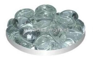 ГРУНТ СТЕКЛЯННЫЙ 170г N122 (ПЛОСКИЙ КОШАЧИЙ ГЛАЗ БЕЛЫЙ)