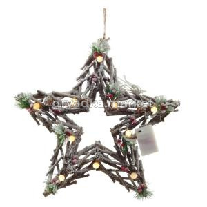 Звезда с подсветкой, L50 W8 H50 см