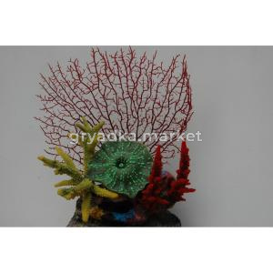 Композиция из кораллов пластик+силикон 24.5х20х26см