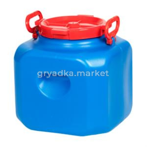 Бочка-бак 40л Дачная квадратная цветная-3 Радиан